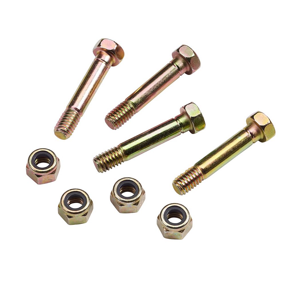 MTD Genuine Factory Parts 1.75-inch Snowblower Shear Bolts with Nuts ...