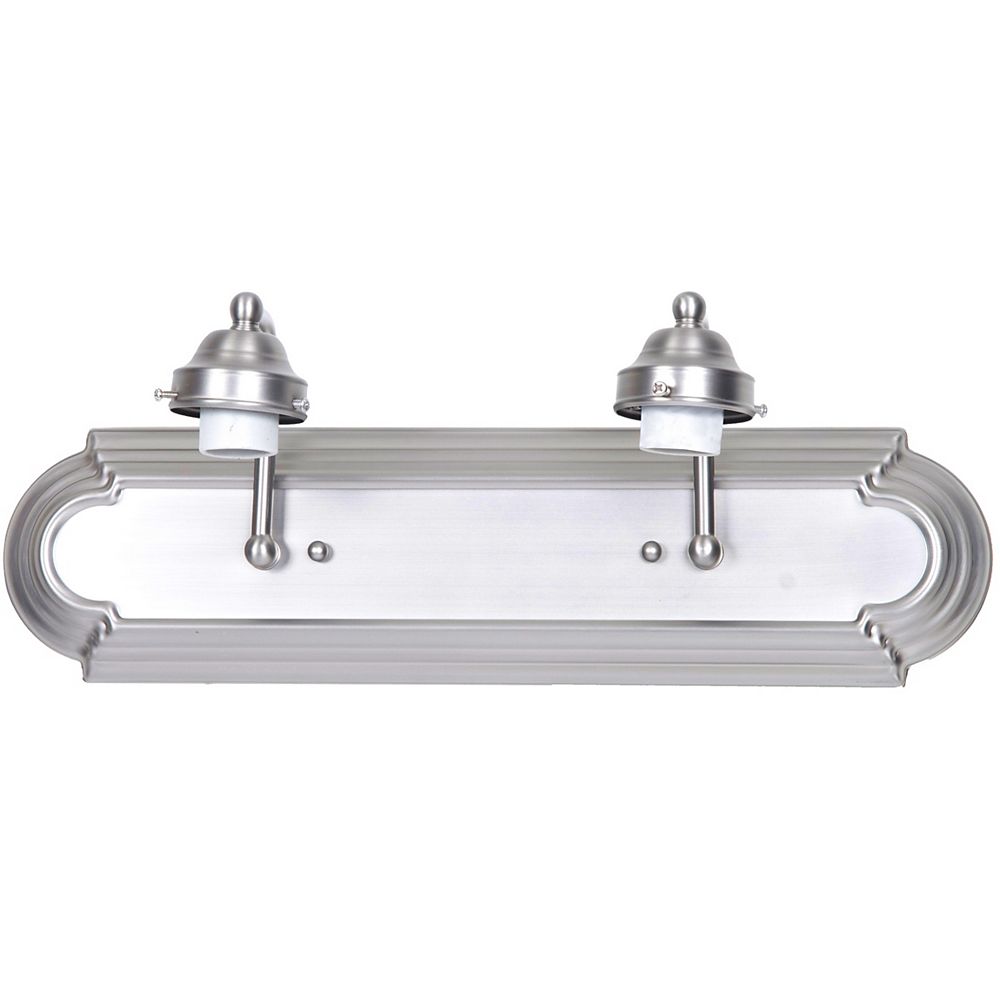 Shawson Lighting 18 In. Bathroom Vanity Holder, Brushed Nickel Finish