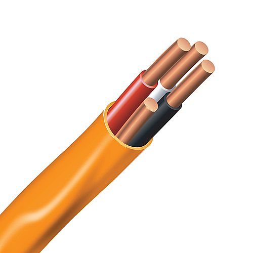 10/3 NMD90 30M Romex SIMpull Electrical Wire - Orange