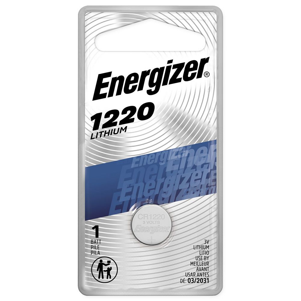 Energizer 1220 Lithium Coin Battery, 1 Pack The Home Depot Canada