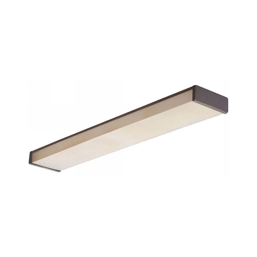 Lithonia Lighting 4 ft. T8 2L Wraparound / With Bronze Ends | The Home ...