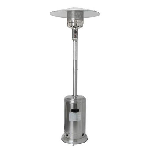 115 sq. ft. Patio Heater in Stainless Steel