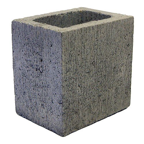 Basalite Concrete Products 15CM SM HALF GREY