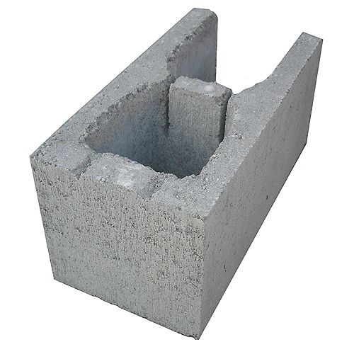 Basalite Concrete Products Grey Concrete Blocks & Bricks - Concrete 