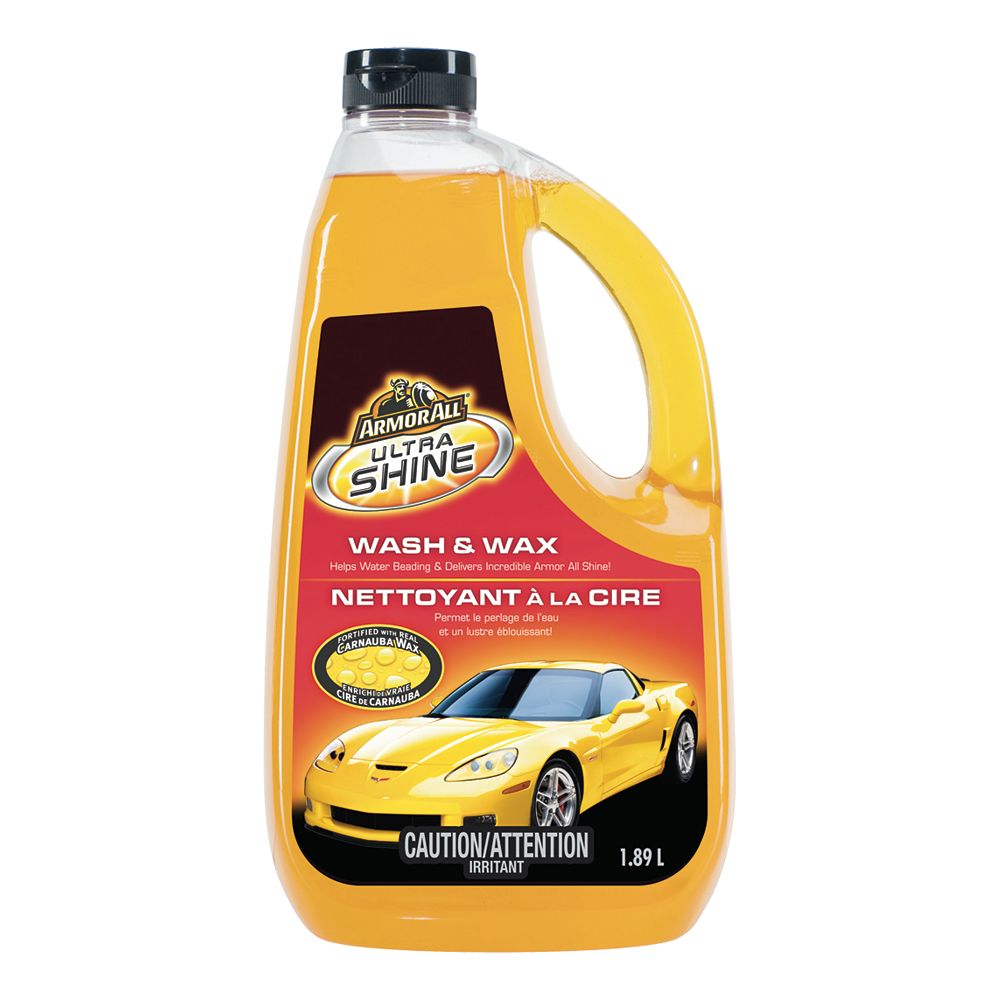 Armor All Ultra Shine Wash & Wax 1.89L The Home Depot Canada