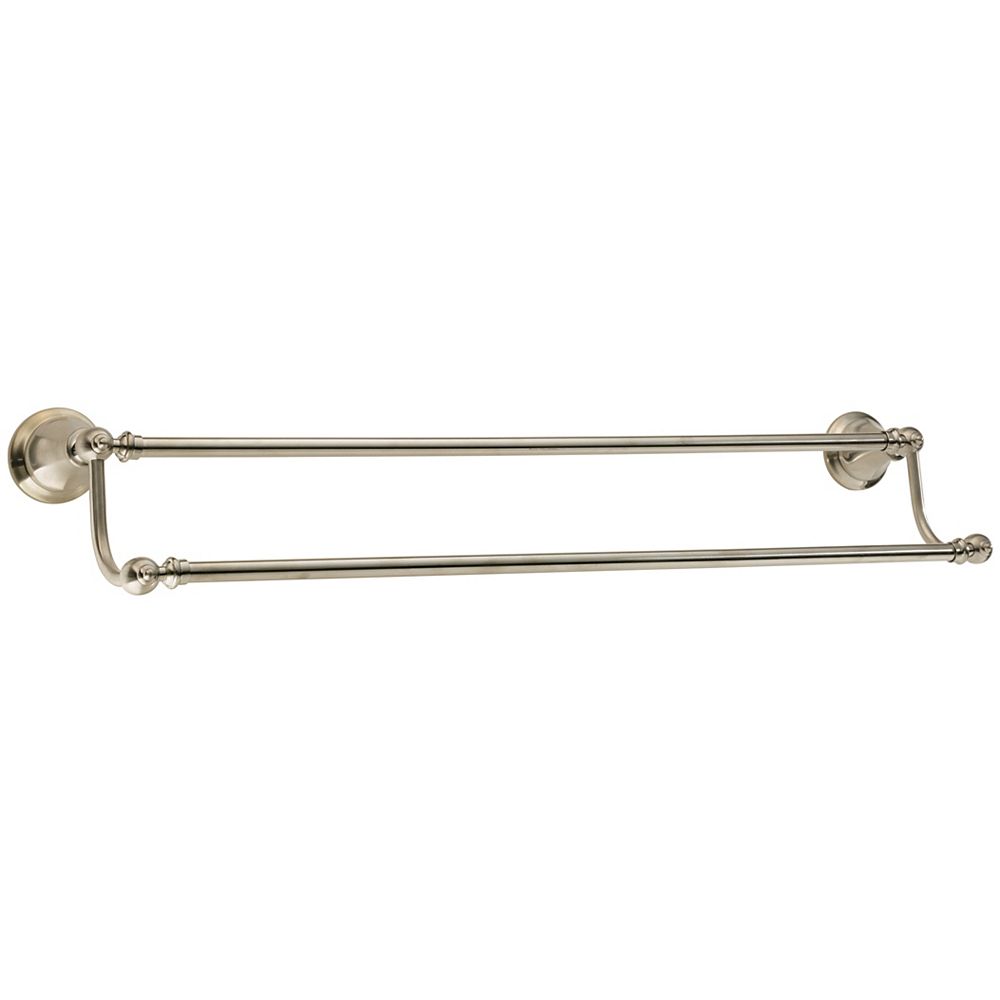 Pfister Catalina 24 inch Double Towel Bar in Brushed Nickel The Home