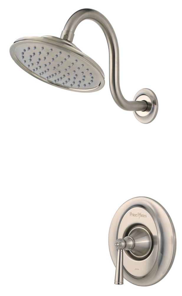 Pfister Saxton Single-Handle Shower Faucet In Brushed Nickel | The Home ...