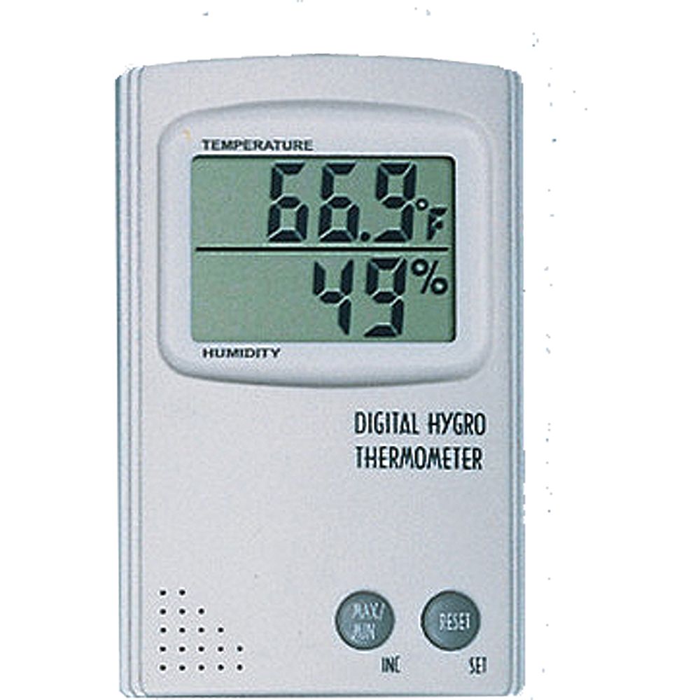 General Tools Digital Temperature And Humidity Monitor With Min/Max F/C