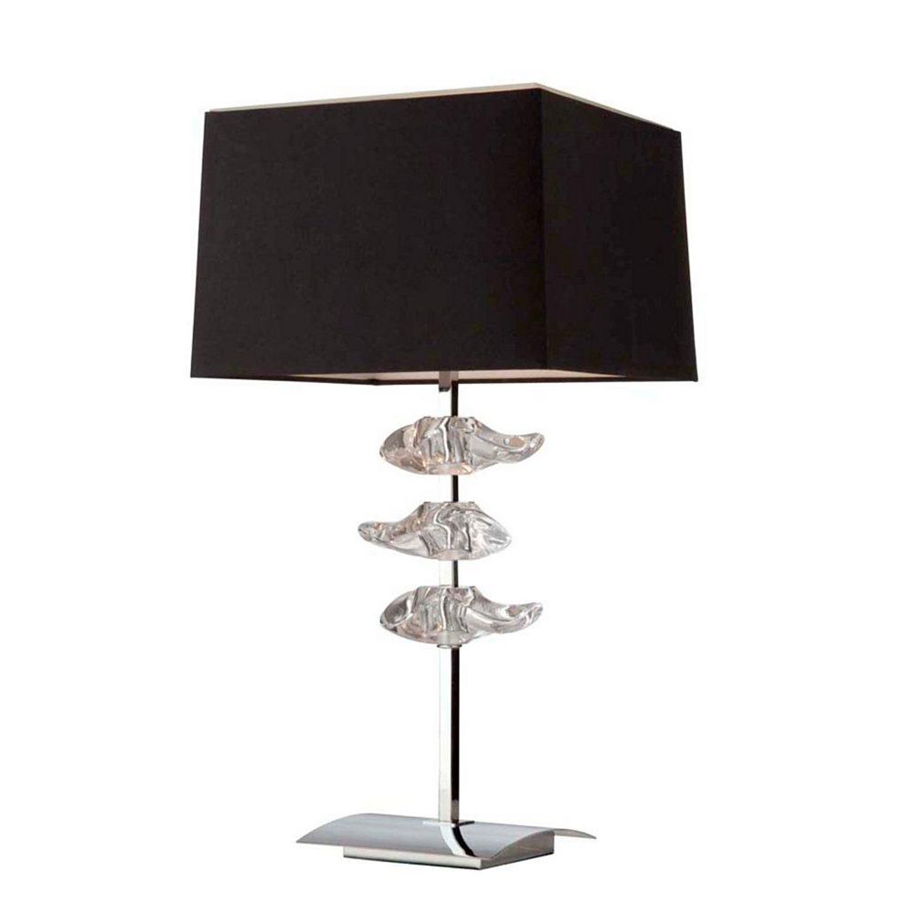 Filament Design Apollo 22.5 in. Chrome Incandescent Table Lamp The