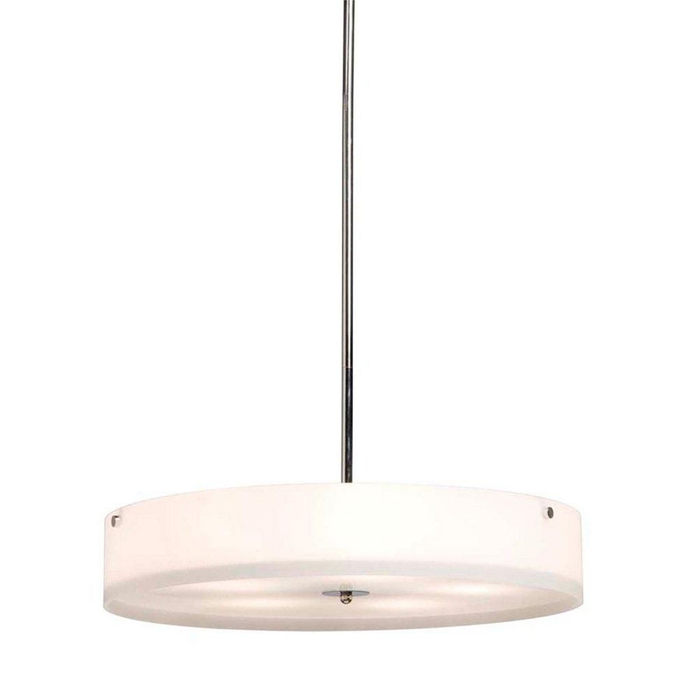 Filament Design 4 Light Ceiling Chrome Fluorescent Pendant The Home