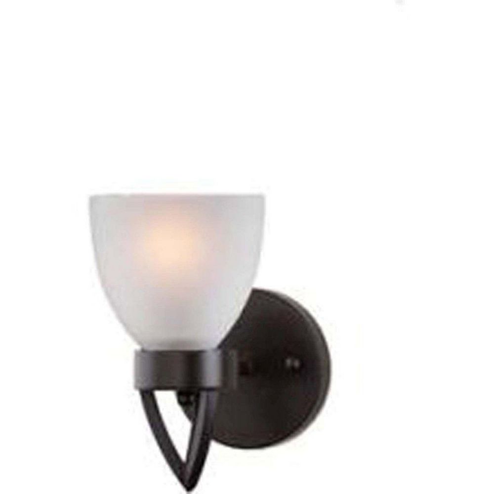 Filament Design 1 Light Wall Oiled Bronze Incandescent Wall Sconce The Home Depot Canada 8839