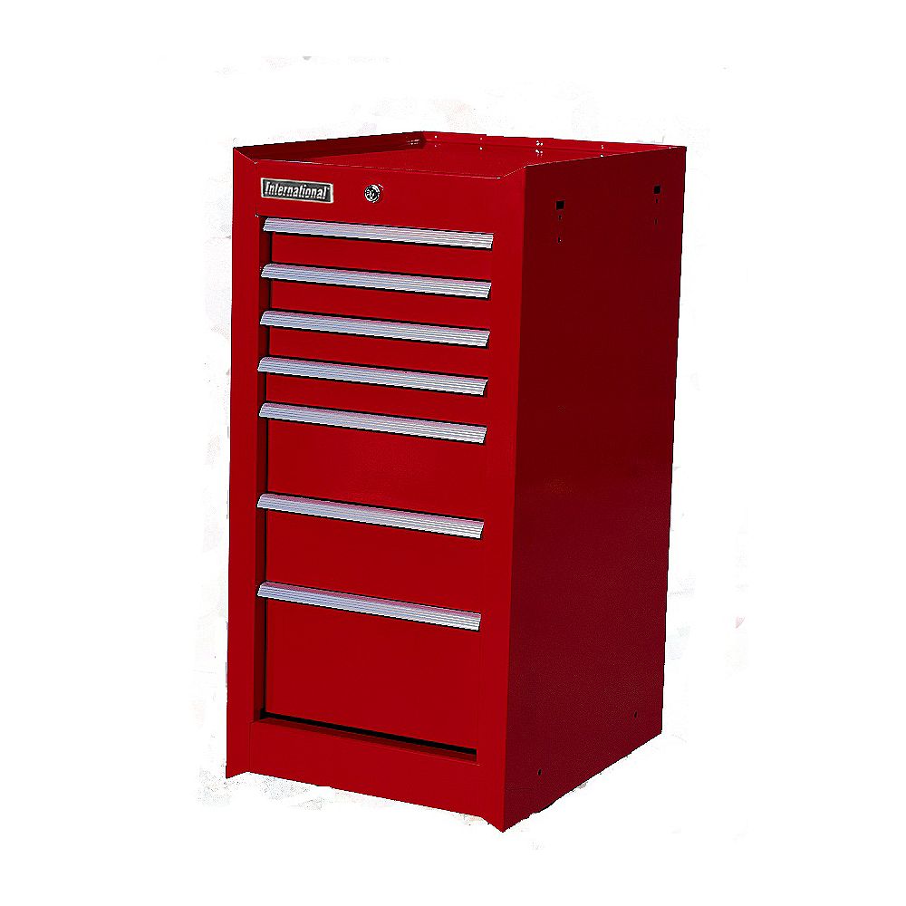 International 7-Drawer Tool Storage Side Cabinet | The Home Depot Canada