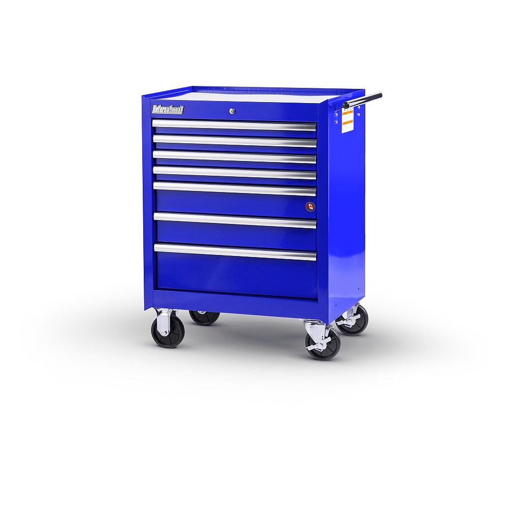 International 27inch 7Drawer Roller in Blue The Home Depot Canada