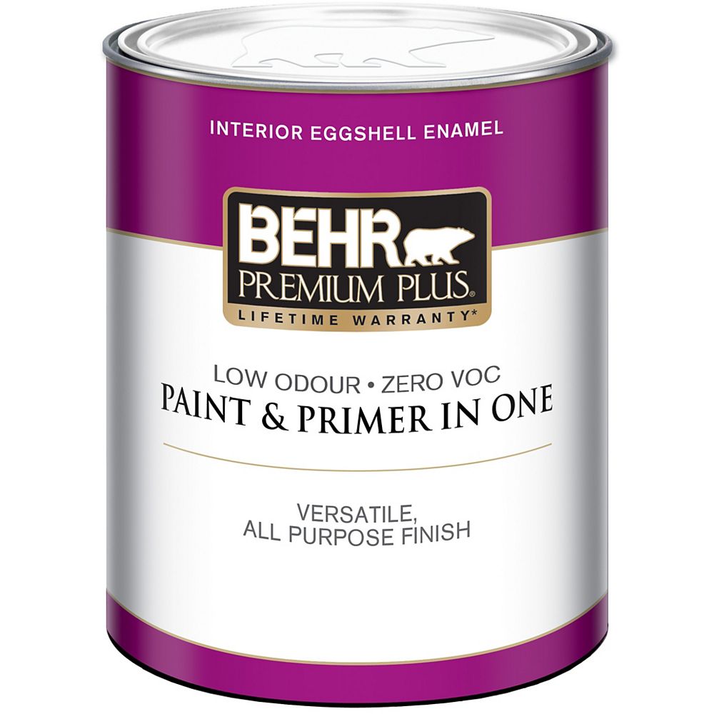 Behr Premium Plus Interior Eggshell Enamel Paint Medium