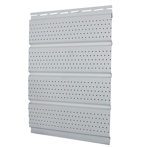 Abtco 16 inch Perforated Soffit - White Carton