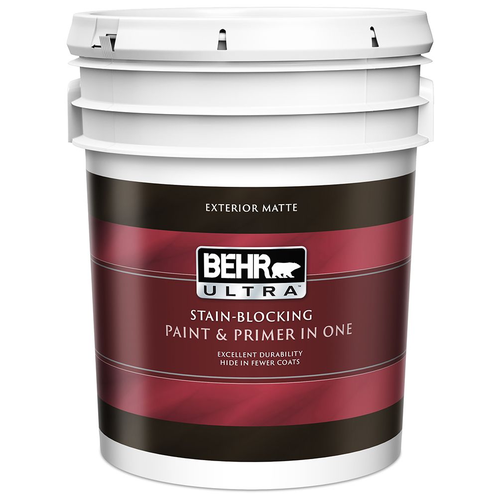 BEHR ULTRA ULTRA Peinture Et Appr T En Un Ext Rieur Fini Mat Base   P 1000654833 