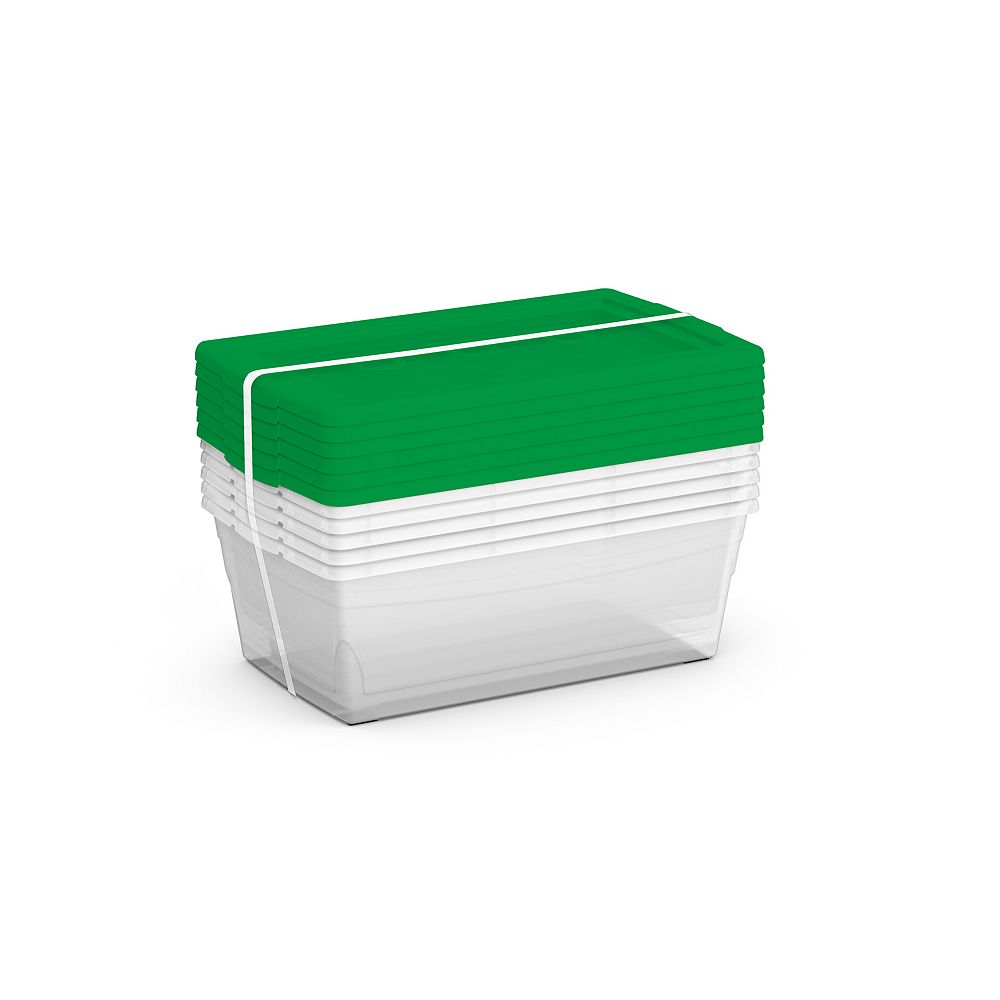 Kis 6L Storage Box (6Pack) The Home Depot Canada