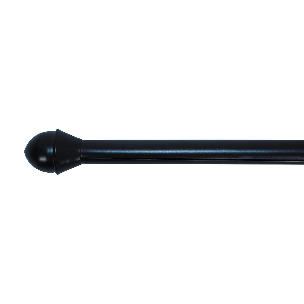 Home Decorators Collection 28 Inch 48 L 5 8 Standard Cafe Curtain Rod In Oil R The Depot Canada Cafe Curtain Rod, Home Depot Curtain Rods