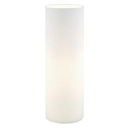 Geo Table Lamp, White Opal Glass