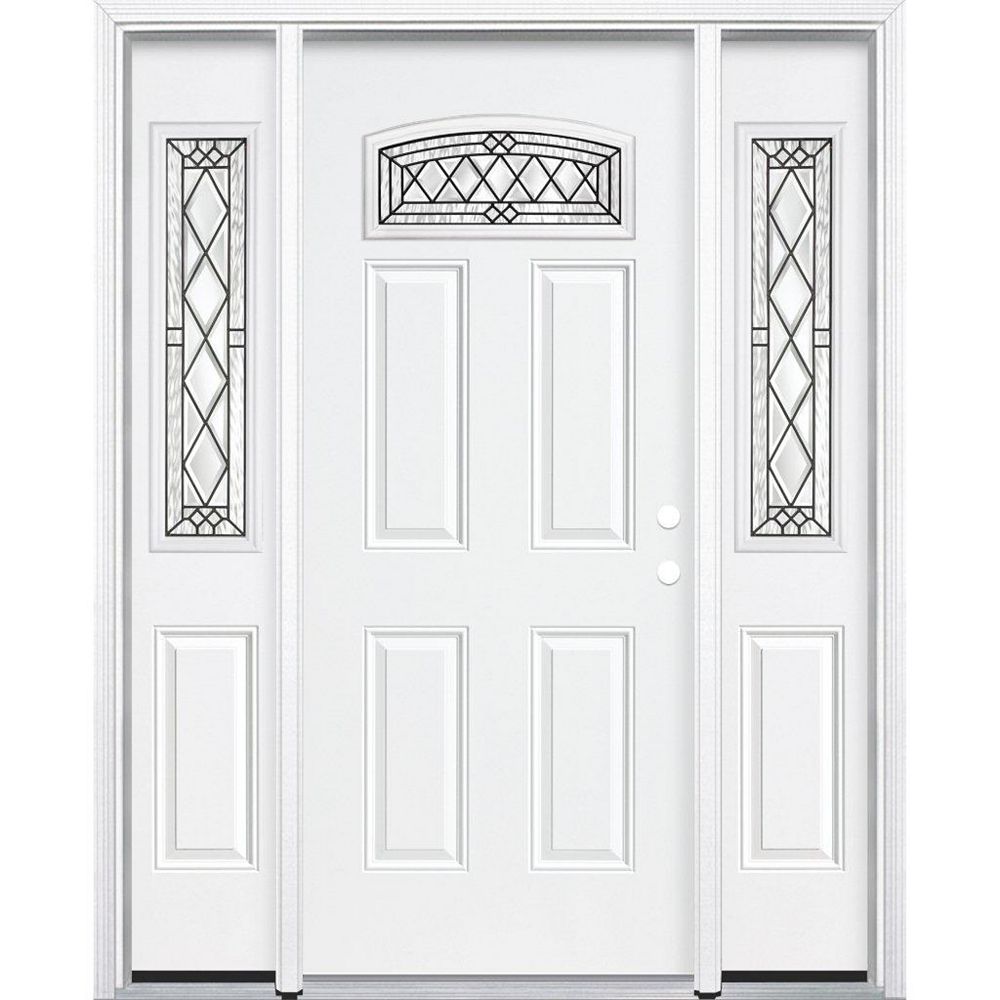 Masonite 67inch x 80inch x 6 9/16inch Antique Black Masonite 67inch x 80inch x 6 9/16inch Antique Black