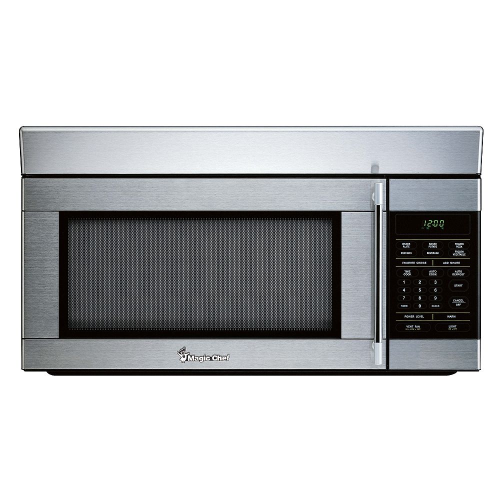 Magic Chef 1.6 cu. ft. Over the Range Microwave Stainless Steel The Home Depot Canada