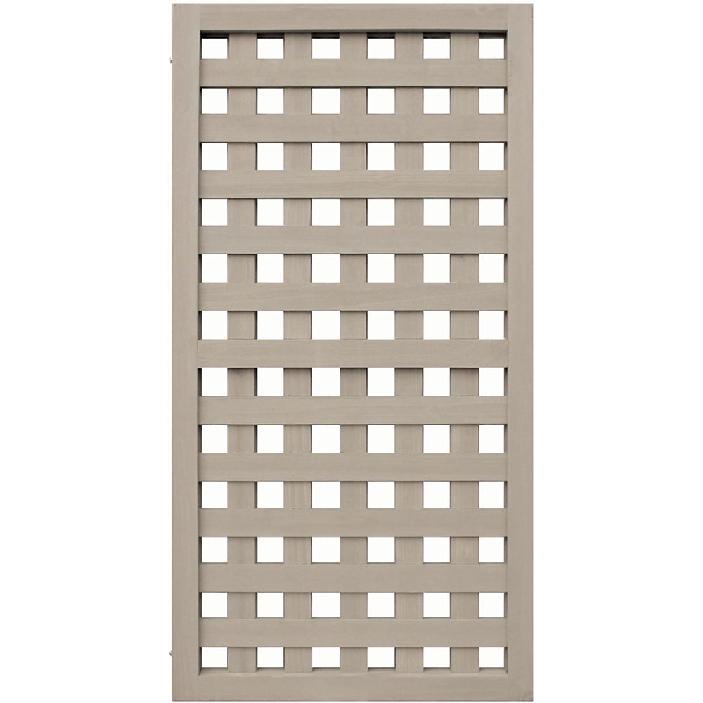 Yardistry 2 High Lattice Panel The Home Depot Canada