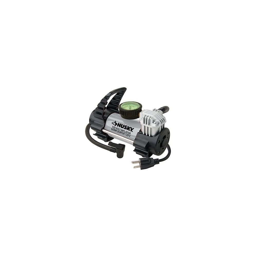 Husky 120 Volt Inflator The Home Depot Canada 7533