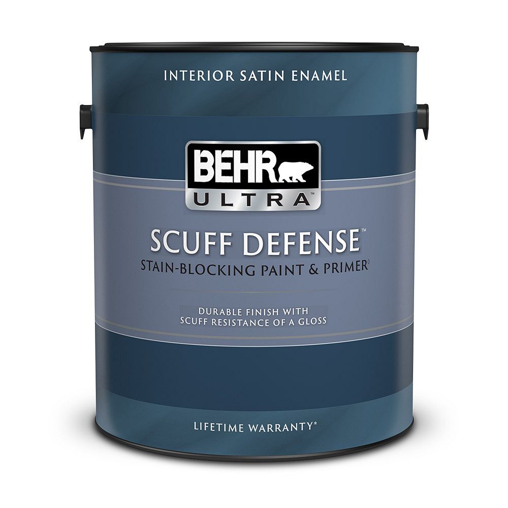 Interior Satin Enamel For Bathroom / Satin Or Semi Gloss