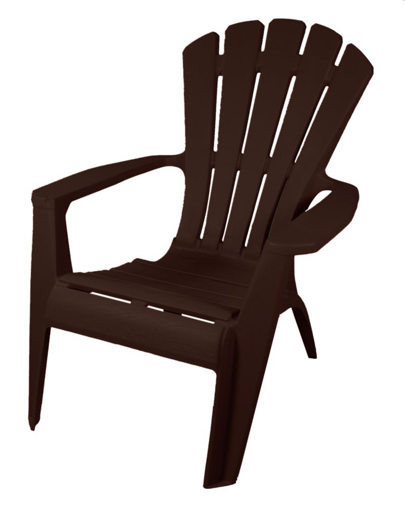 Gracious Living Outdoor Adirondack Chair In Earth | The Home Depot Canada