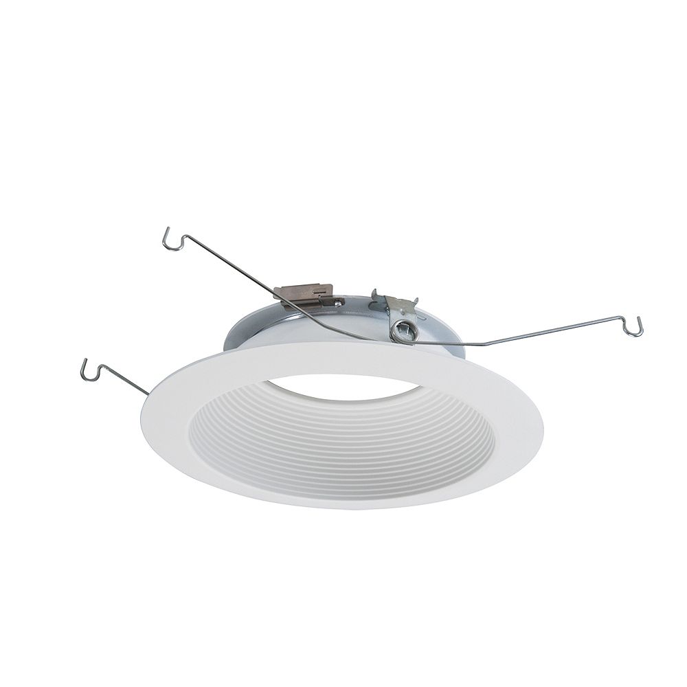 Halo 6inch LED Downlight Trim, Specular Clear with White Trim Ring The Home Depot Canada