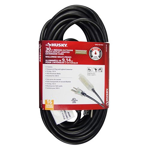 Indoor/Outdoor Light-Duty Extension Cord