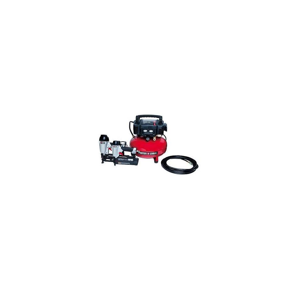 Porter Cable 2 Nailer 6 Gallon Compressor Combo Kit The Home Depot Canada Porter Cable 2 Nailer 6 Gallon Compressor Combo Kit The Home Depot Canada