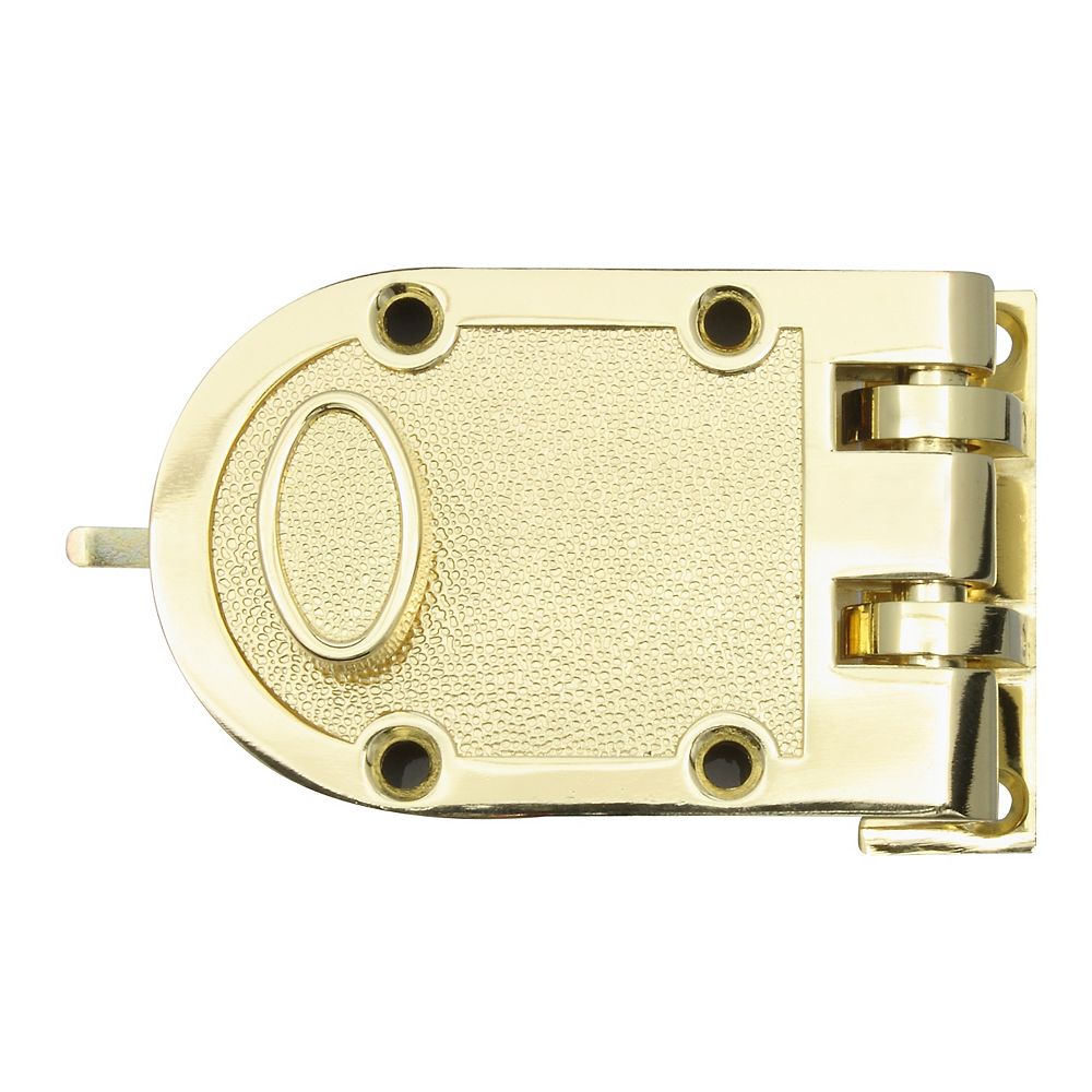 Polished Brass Jimmy Proof Deadbolt The Home Depot Canada
