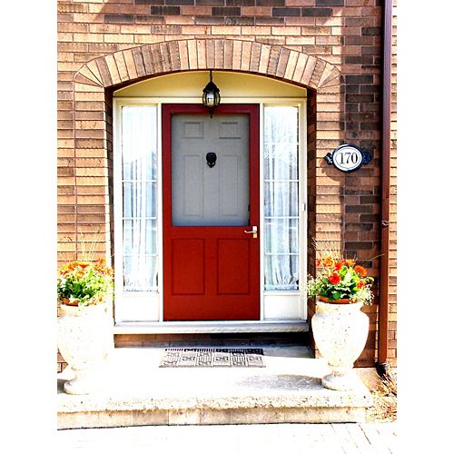 34-inch x 80-inch Laurentian Wood Screen Door