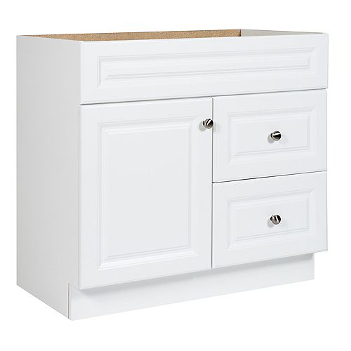 36 in White Hampton Vanity