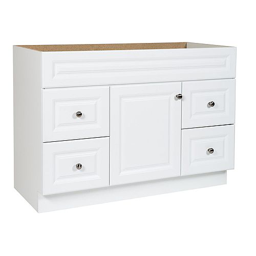 48 in White Hampton Vanity