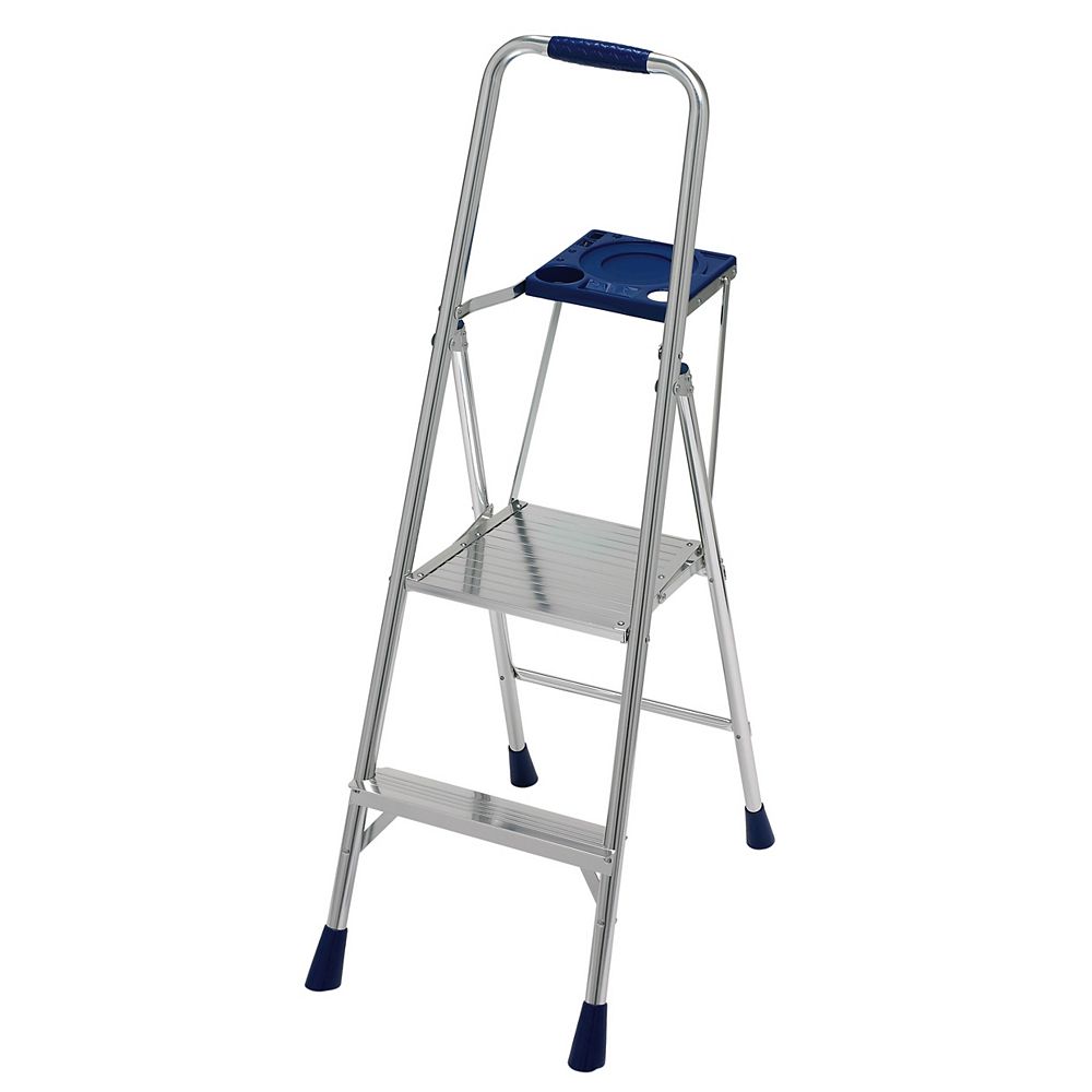 Lite 4' Aluminum Premium Platform Ladder Grade 3 The Home Depot Canada
