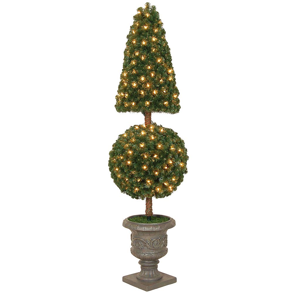 Home Accents 5 ft. Topiary Accent Tree The Home Depot Canada