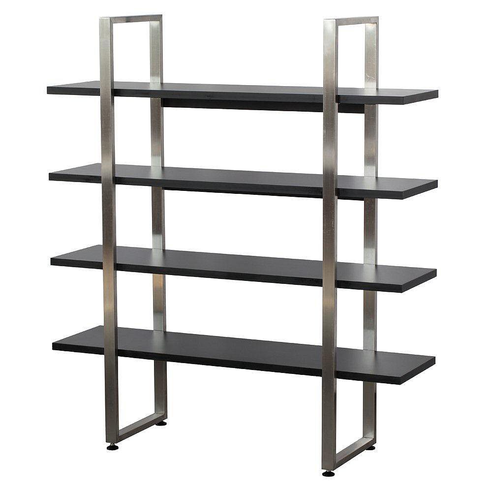 Sandusky 4Shelf Contemporary Shelving unit 48 Inches W x 14 Inches x