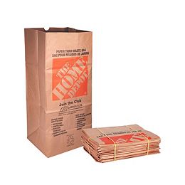 Kraft Paper 2-Ply Lawn, Leaf and Yard Waste Bags (25-Pack)