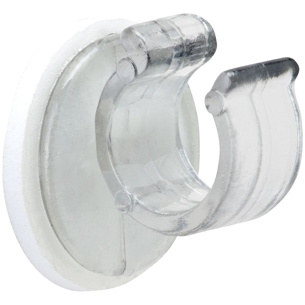 Home Accents Mini Light/Decor Adhesive Clip 25 ct. Clear The Home