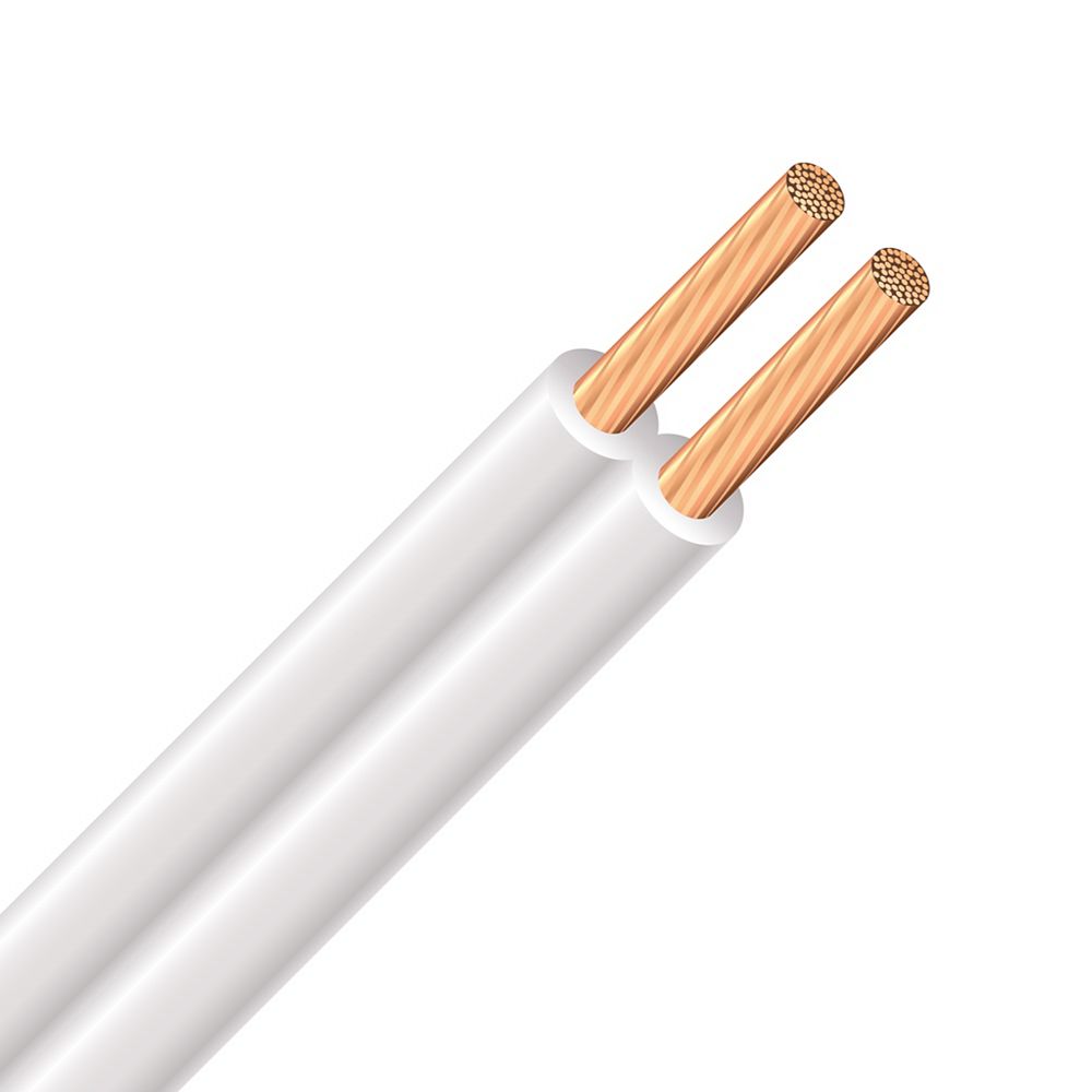 Southwire 18 2 Spt Lamp Cord 7 5m Electrical Wire White The Home Depot Canada Southwire 18 2 Spt Lamp Cord 7 5m, Cloth Covered Lamp Cord Home Depot