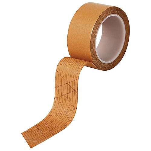 1-7/8 Inch Wide Double-Sided Acrylic Adhesive Strip and Tape for Vinyl Sheet Flooring, 50 feet Roll