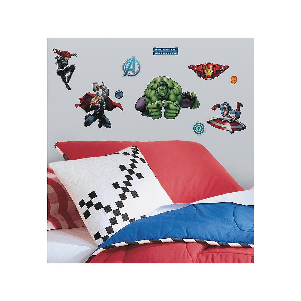 RoomMates MarvelAvengers Assemble Peel & Stick Wall Decals The Home Depot Canada