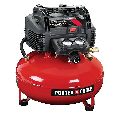 6 Gal. 150 PSI Portable Electric Pancake Air Compressor