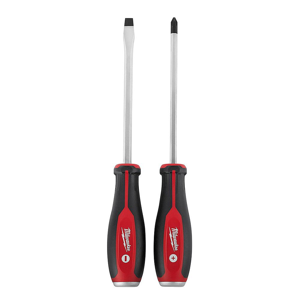 Milwaukee Tool Demo Screwdriver Drivers with Steel Caps (2Piece) The