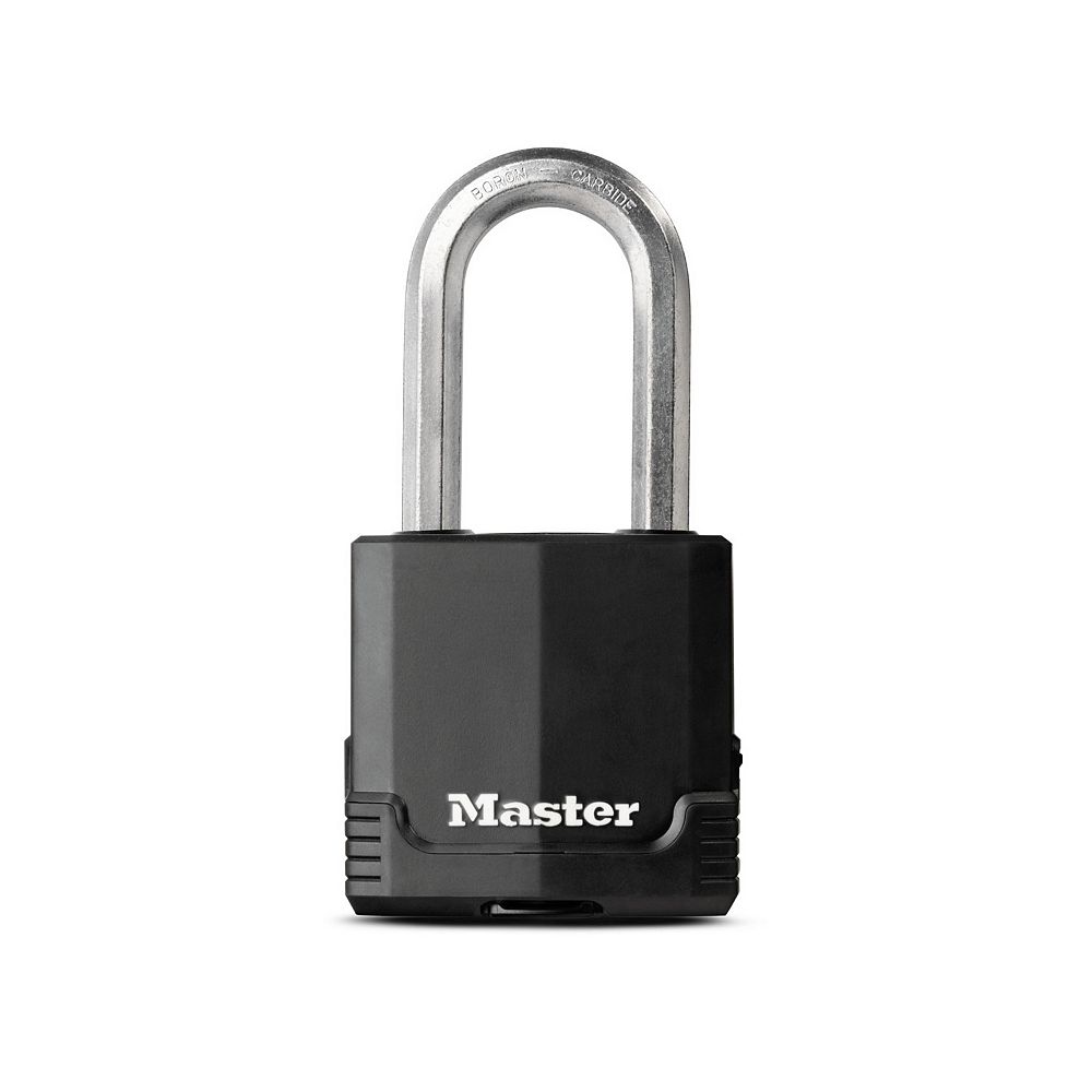 Master Lock Magnum Covered Laminated Padlock 2 In. With 2 In. Shackle