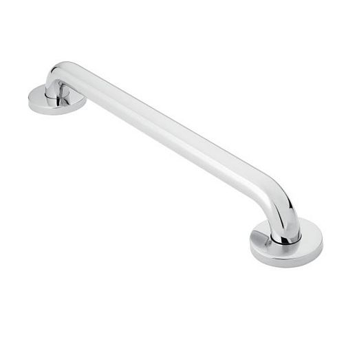 MOEN 24-inch x 1.25-inch Grab Bar in Polished Stainless (ADA Compliant)