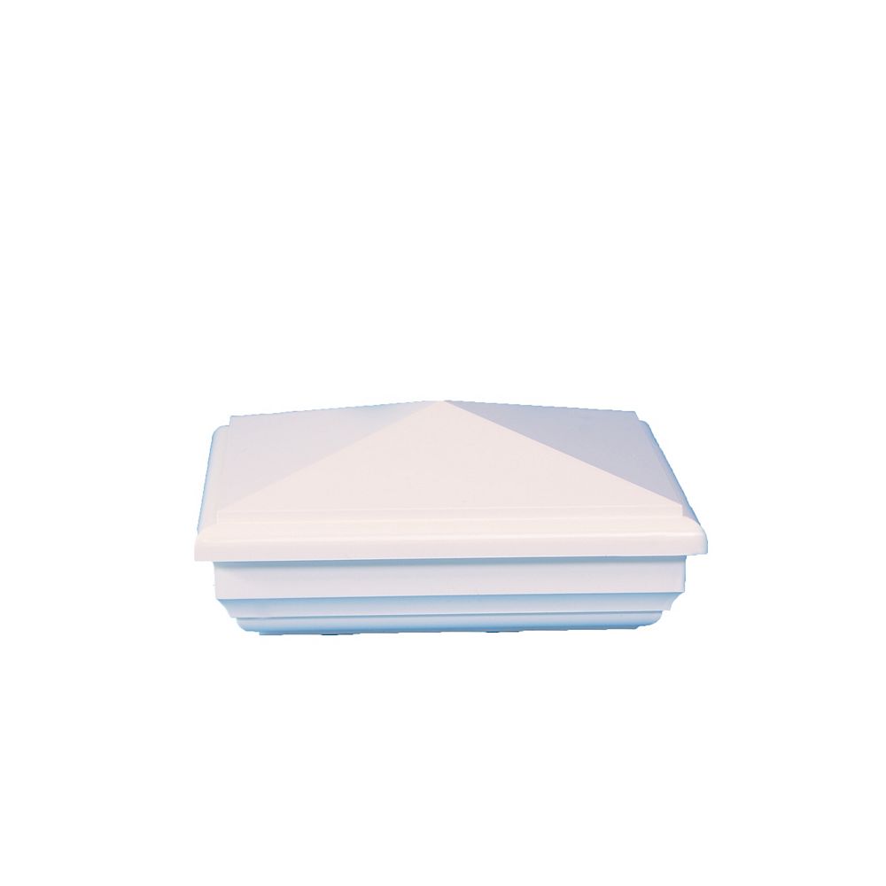 Classy Caps 5x5 New England White Pvc Post Cap The Home Depot Canada Classy Caps 5x5 New England White Pvc Post Cap The Home Depot Canada