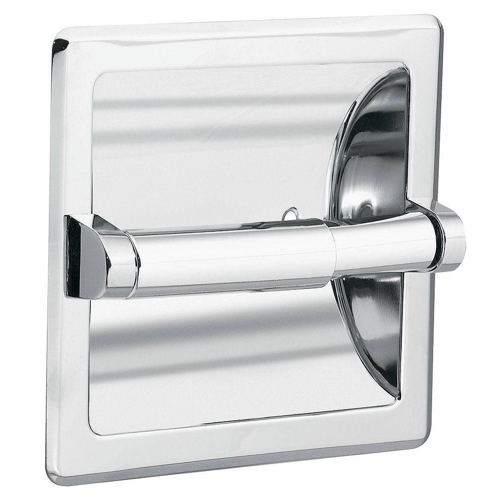 Moen Donner Commercial Recessed Toilet Paper Holder In Chrome The Home Depot Canada